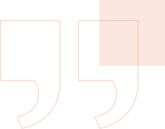 Brown quotation marks illustration